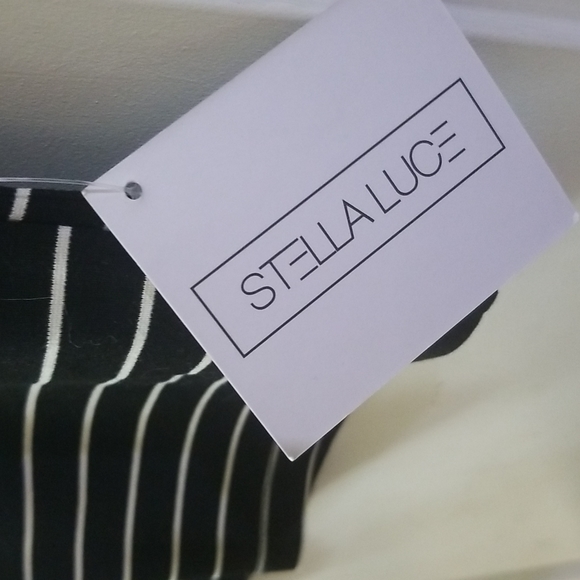 Stella Luce - Small top, Size - M, Color - Black W/white stripes - Picture 4 of 9